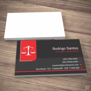 Cartão de Visita Advogado 0101