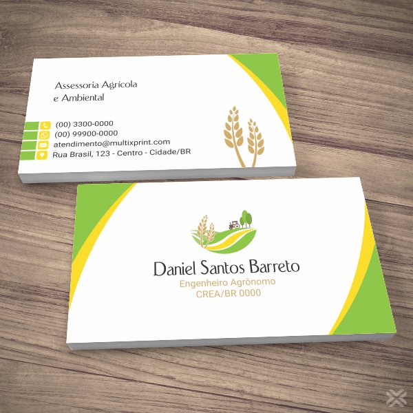 Cartão de Visita Agrônomo 0204