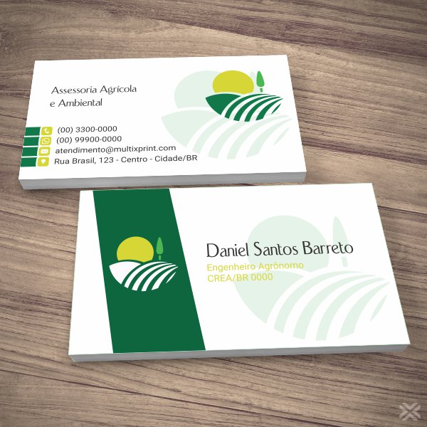 Cartão de Visita Agrônomo 0208