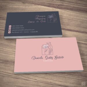 Cartão de Visita Esteticista 0819