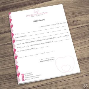 Atestado Dentista 0604