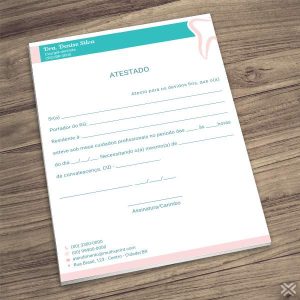Atestado Dentista 0605