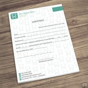 Atestado Dentista 0609