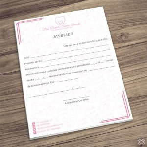 Atestado Dentista 0610