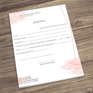 Atestado Dentista 0613