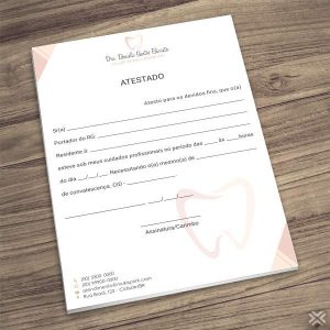Atestado Dentista 0616