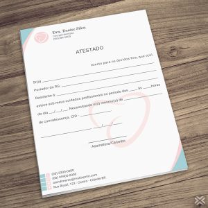 Atestado Dentista 0617