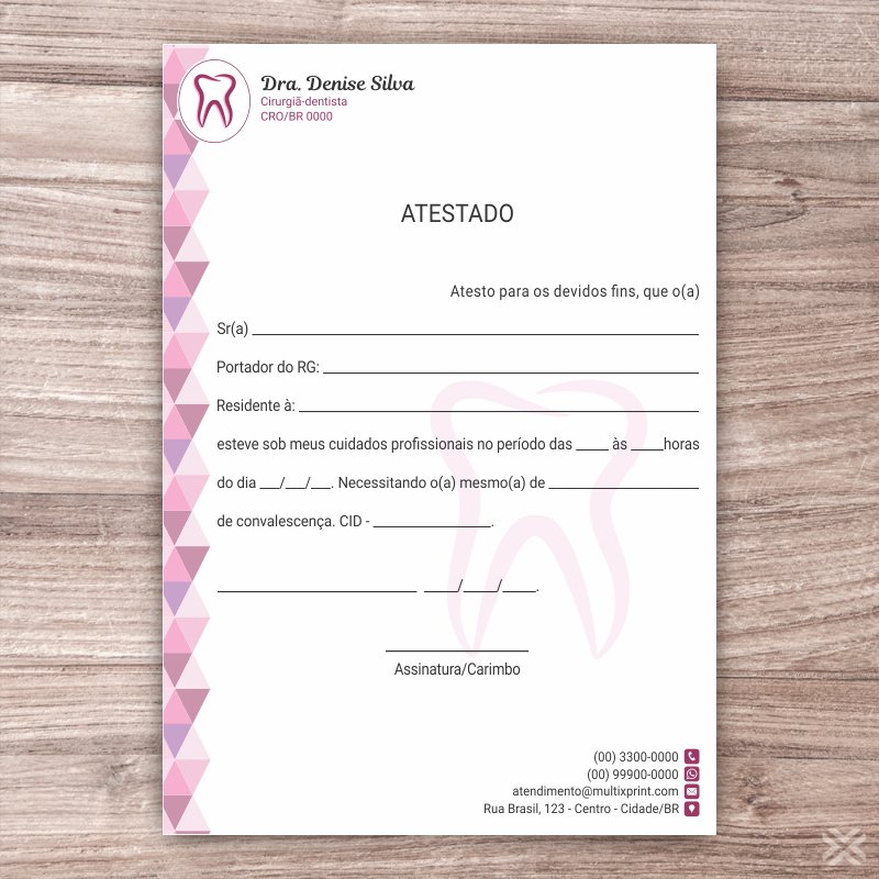 Atestado Dentista 0619 - Imagem 2