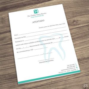 Atestado Dentista 0630