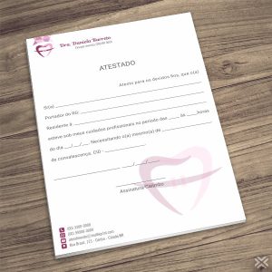 Atestado Dentista 0639