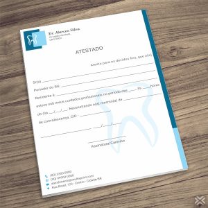 Atestado Dentista 0641