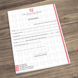 Atestado Dentista 0671