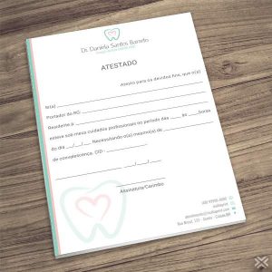Atestado Dentista 0681