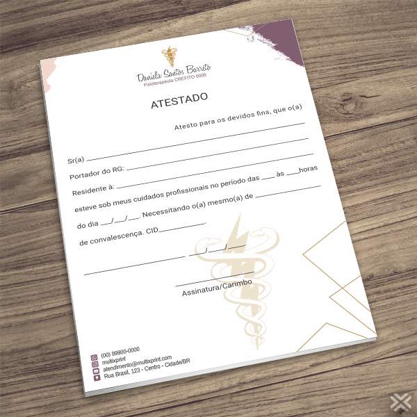 Atestado Fisioterapeuta 09112