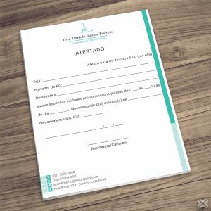 Atestado Fisioterapeuta 0958