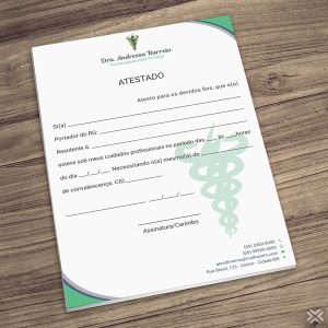 Atestado Fisioterapeuta 0966