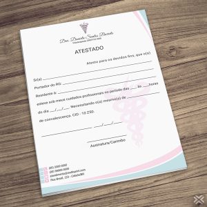 Atestado Fisioterapeuta 0976