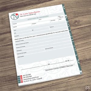 Atestado de Vacinação 3022