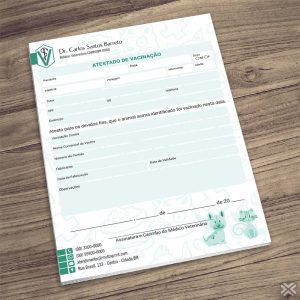 Atestado de Vacinação 3043