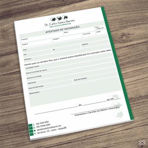 Atestado de Vacinação 3050
