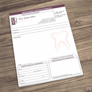 Controle Especial Dentista 0608