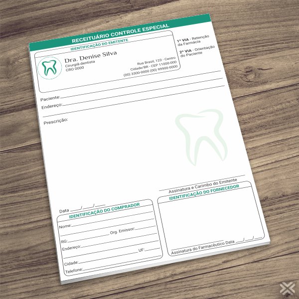 Controle Especial Dentista 0620