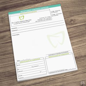 Controle Especial Dentista 0657