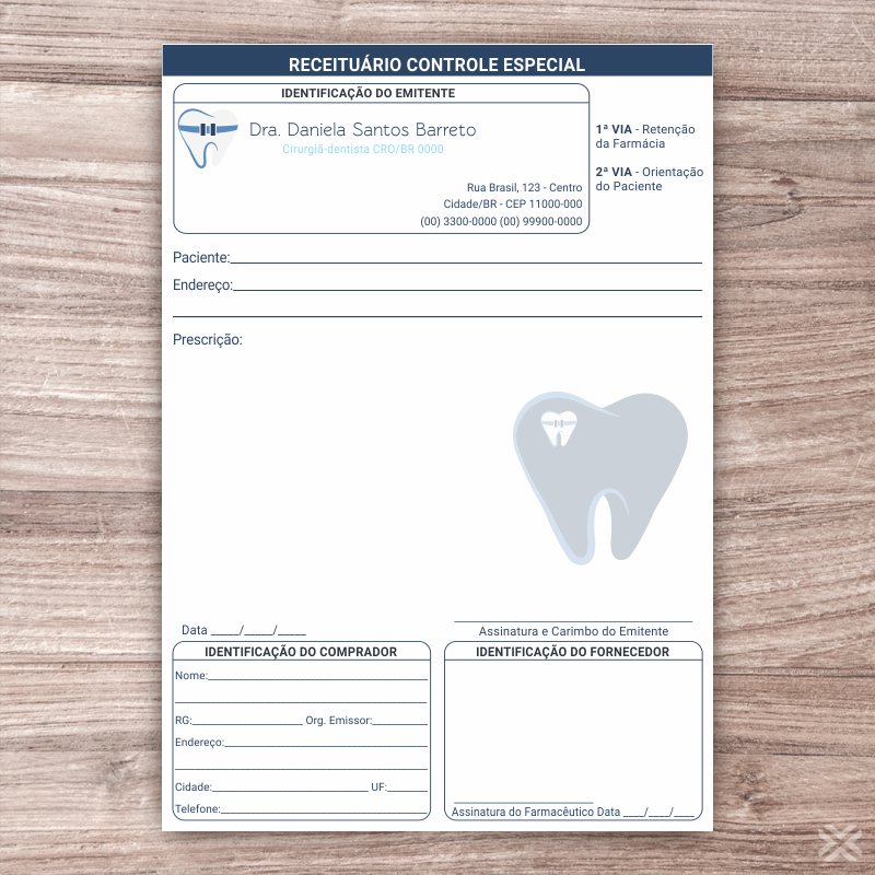 Controle Especial Dentista 0664 - Imagem 2