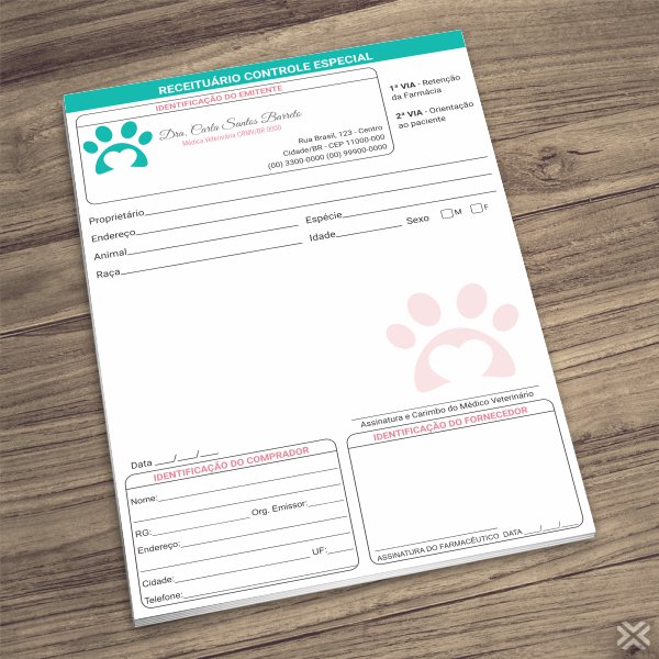 Controle Especial Veterinário 3093
