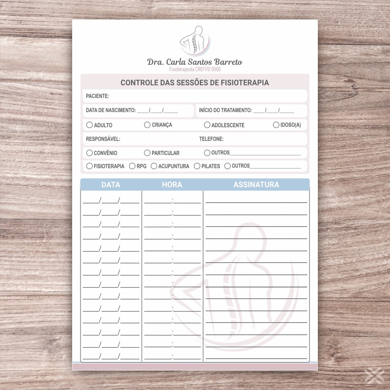 Controle de Sessões Fisioterapeuta 09109 - Imagem 2
