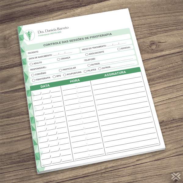 Controle de Sessões Fisioterapeuta 0932