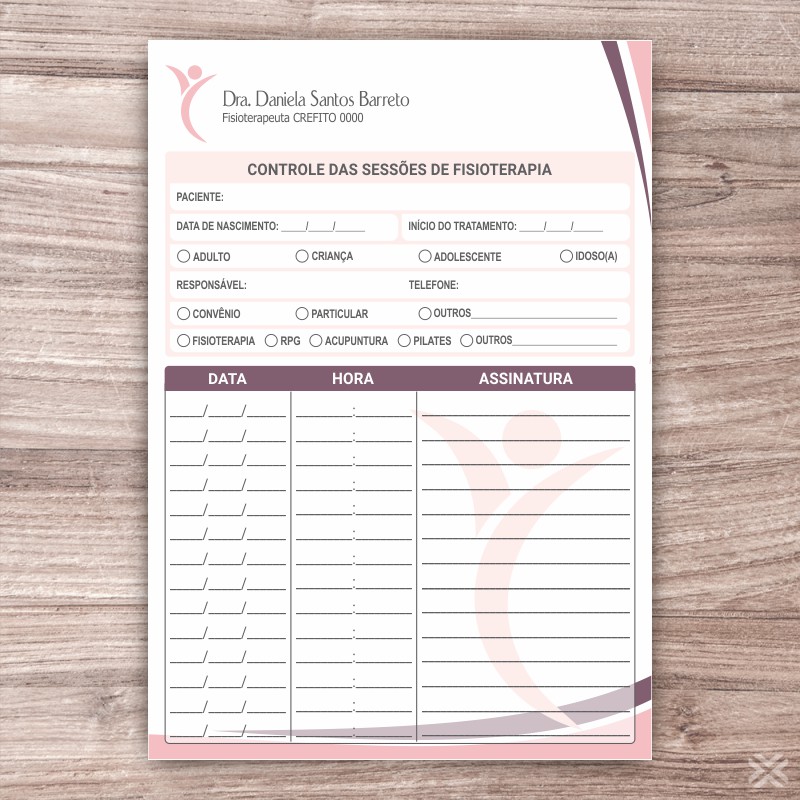 Controle de Sessões Fisioterapeuta 0950 - Imagem 2