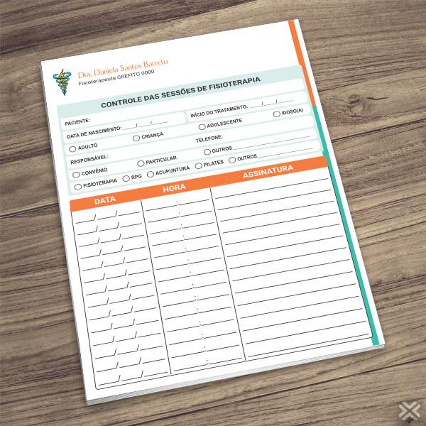 Controle de Sessões Fisioterapeuta 0955