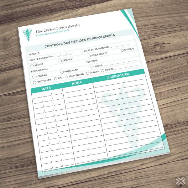 Controle de Sessões Fisioterapeuta 0959