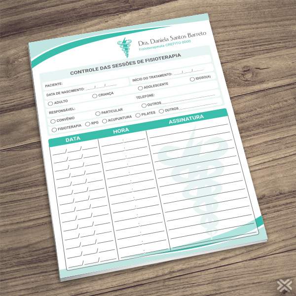 Controle de Sessões Fisioterapeuta 0960