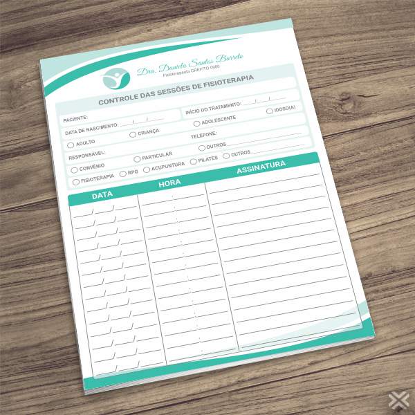 Controle de Sessões Fisioterapeuta 0971