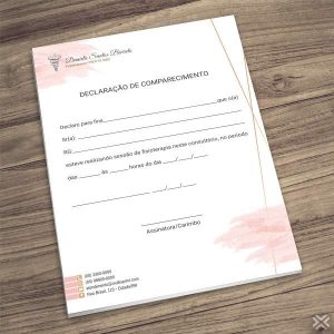 Declaração de Comparecimento Fisioterapeuta 09102