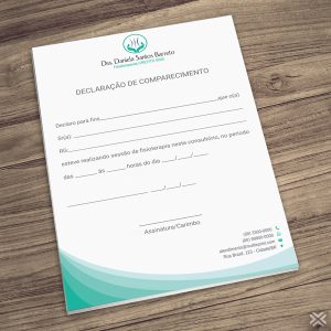 Declaração de Comparecimento Fisioterapeuta 0920