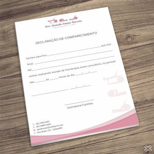 Declaração de Comparecimento Fisioterapeuta 0923