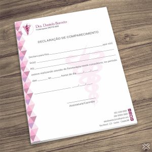 Declaração de Comparecimento Fisioterapeuta 0948