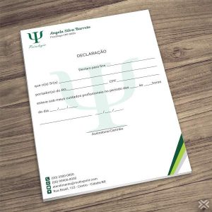 Declaração Psicólogo 2709