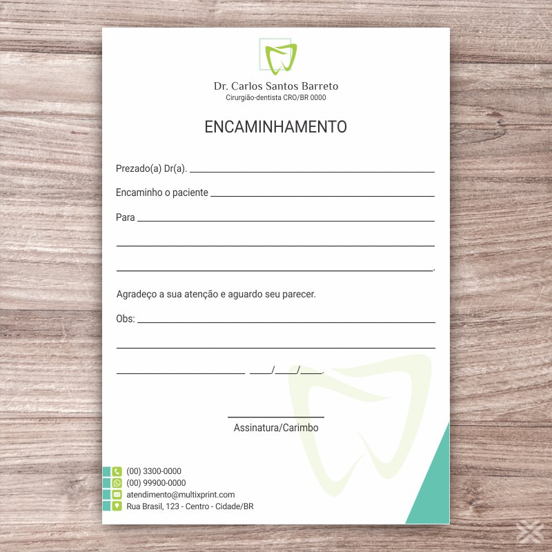 Encaminhamento Dentista 0657 - Imagem 2