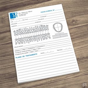 Ficha Clínica Dentista 0603