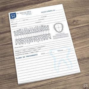 Ficha Clínica Dentista 0622