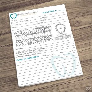 Ficha Clínica Dentista 0624