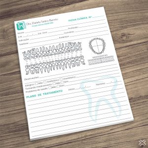 Ficha Clínica Dentista 0630