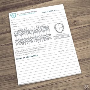 Ficha Clínica Dentista 0660