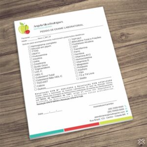 Pedido de Exame Nutricionista 2401