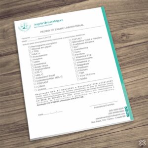 Pedido de Exame Nutricionista 2402