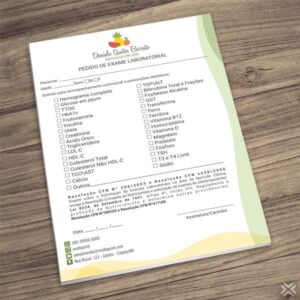 Pedido de Exame Nutricionista 24107